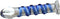 Pipedream Icicles glazendildo Icicles No. 5 blauw,transparant - 7 inch