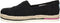 Toms Alpargate Platform Rope - Dames espadrille - Vegan canvas - Zwart - Maat 40