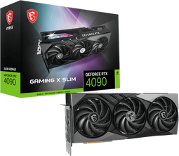 MSI GeForce RTX 4090 - Gaming X Slim 24G - 24 GB GDDR6X - 2565 MHz boost