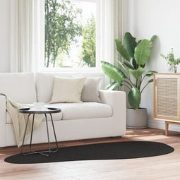 vidaXL - Tapijt - "HUARTE" - Kortpolig, - Zacht - en - Wasbaar, - Zwart - 100x200 - cm