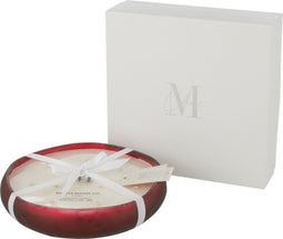J-Line geurkaars M-Chic - glas - rood - large - 40U