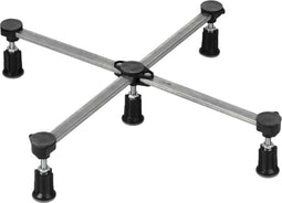 Sealskin - Douchebak pootjes - 5-dlg 87-115mm hg voor douchebak 800 t/m 1000 - Roestvrij staal