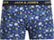 JACK&JONES JACTHYME - 3-pack heren onderbroek - Effen blauw en gebloemd - Maat L (3-pack)