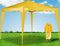Casaria Vouwpaviljoen. party tent Capri - Popup geel 3x3m