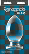 NS Novelties - Bishop Glass Buttplug - Anal Toys Buttplugs Transparant