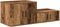 vidaXL - Opbergkast - Oud - Hout - 127x41x40 - cm - Geengineerd - Hout