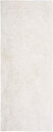 EVREN - Shaggy vloerkleed - Wit - 80 x 150 cm - Polyester