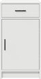 vidaXL - Dressoir - Wit - 40x41x75 - cm - Gelamineerd - Hout
