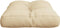 vidaXL - Palletkussen - 50x40x12 - cm - stof - beige