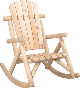 vidaXL - Tuinschommelstoel - 69x96x101 - cm - massief - vurenhout