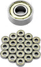 ® 20 stuks 608zz kogellagers, metalen dubbel afgeschermde miniatuur diepgroefkogellagers, voor skate