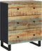 vidaXL - Dressoir - 60x33x75 - cm - massief - gerecycled - hout