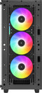DeepCool CC560 ARGB V2 - Mid Tower PC-behuizing - 4x120 mm A-RGB - Zwart