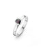 Casa Jewelry Ring Pom Grey S 56 - Aanschuifring - Zilver met grijze parelmoer