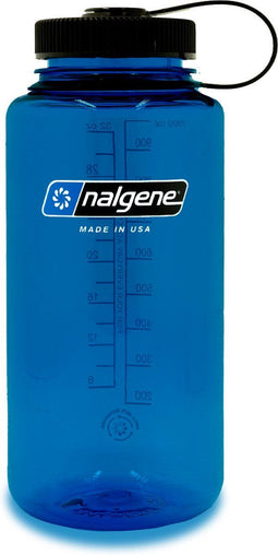 Nalgene Sustain - Wide Mouth Bottle - lekvrij - 1000ml - BPA free - Slate Blue
