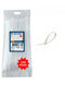 Velamp - Kabelbinders - 7.6x550mm - Wit (50 stuks)