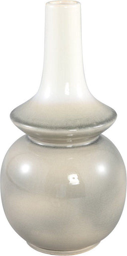 PTMD Cyra Vaas - 18 x 18 x 34 cm - Keramiek - Wit