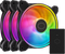 Cooler Master MasterFan MF120 Halo² - Ventilator 120mm - 3x 2050 RPM - Zwart