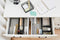 Mesh Lade Organizer en Plank Opbergbakjes - Set van 2 (Zwart, 30x7.5x5 cm)