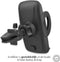 imoshion Telefoonhouder Auto Ventilatie - GSM Houder - Auto Accessories - Verstelbaar - Universeel - Carbon - Telefoonhouders Auto - Zwart