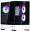 Zalman P30 BW V2 - Mini Tower PC - Micro-ATX Mini-ITX - Glas Zwart