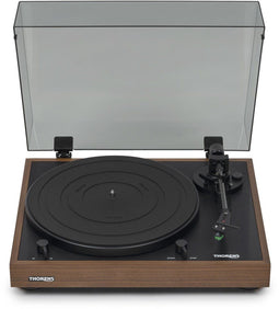 Thorens TD 402 DD - Half Automatische Direct Drive Platenspeler - Eiken