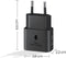 Samsung 25W Power Adapter - USB-C Snellader - Energiezuinig - Zwart
