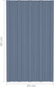 vidaXL - Dakpanelen - 12 - st - 80x45 - cm - gegalvaniseerd - staal - grijs