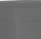 vidaXL - Voetenbank - 70x55x41 - cm - microvezelstof - donkergrijs