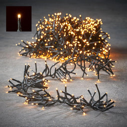 Luca Lighting Cluster - Kerstverlichting - 576 LED Lampjes - Warm Wit - L420 cm