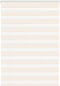 vidaXL - Zebra - rolgordijn - 110x150 - cm - stofbreedte - 105,9 - cm - marmerbeige