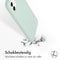 Accezz iPhone 11 - Liquid Silicone Backcover - Schokabsorberend - Lichtblauw