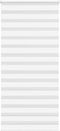 vidaXL - Zebra - rolgordijn - 95x230 - cm - stofbreedte - 90,9 - cm - polyester - wit