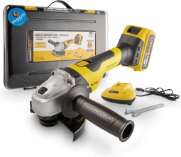 Powerplus POWXB20050 - Accu haakse slijper 20V - 125mm slijpschijf met 4.0Ah accu en lader (1 stuk)