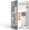 Dutch Originals Slimme Airconditioner - 7000 BTU - Mobiele Airco met Afstandsbediening - Koelen Ontvochtigen Ventileren - Wit
