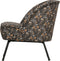 BePureHome Vogue Fauteuil - Velvet - Aquarel Flower - 69x57x70