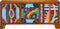 vidaXL - Halbank - 100x35x45 - cm - Massief - Acaciahout