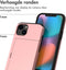imoshion Hoesje Geschikt voor iPhone 14 Hoesje - Ruimte voor 2 pasjes - imoshion Backcover met pasjeshouder - Rosé Goud