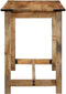 vidaXL - Eettafel - 110x55x75 - cm - massief - mangohout