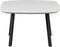 WOOOD Tablo Eettafel Met 2-Stand Poot - Eikenhout - Wit - 75x130x130