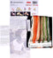 Thea Gouverneur - Borduurpakket met telpatroon - 414.05 - Voorgesorteerde DMC Garens - Just Joey - Zwart Aida - 44 cm x 65 cm - DIY Kit
