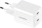 Mobiparts GaN Oplader - Dual USB-C 35W - GaN technologie - Wit