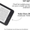 imoshion E-reader Hoesje - Geschikt voor Kobo Clara 2E, Tolino Shine 4 - Vegan Leather Bookcase - Rood