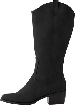 PIECES PCJOHANNE - Cowboylaarzen - Maat 37 - Kleur Black