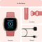Fitbit Versa 4 - Smartwatch - Ingebouwde GPS en 40+ trainingsmodi - Rosé Goud