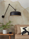 it's about RoMi Wandlamp Marseille - Zwart - Ø48cm - Binnen Modern