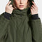 Didriksons JOSEFINE - WNS PARKA Dames - Afneembare capuchon - Donkergroen (2022)