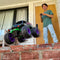 Monster Jam - Smash & Bash Grave Digger - 1:15 RC Monstertruck - Multi kleuren