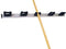 Toolflex H-01 - Aluminium Gereedschapsrail 90cm - 5 Houders - Grijs