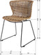 WOOOD Wings Tuinstoelen - Kunststof/Metaal - Naturel - Set van 2